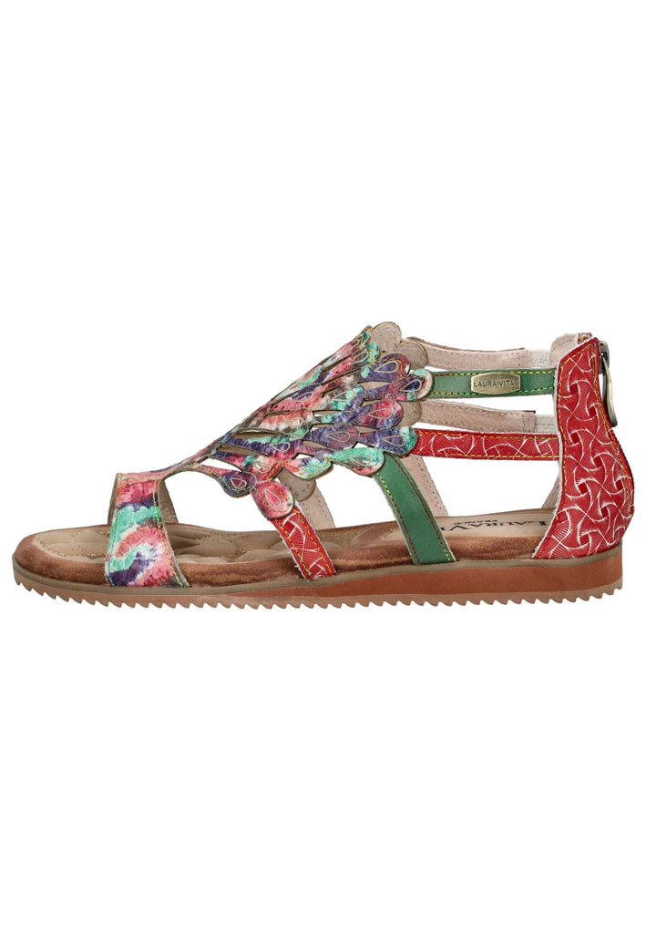 Laura Vita Sandalen Leder Rot