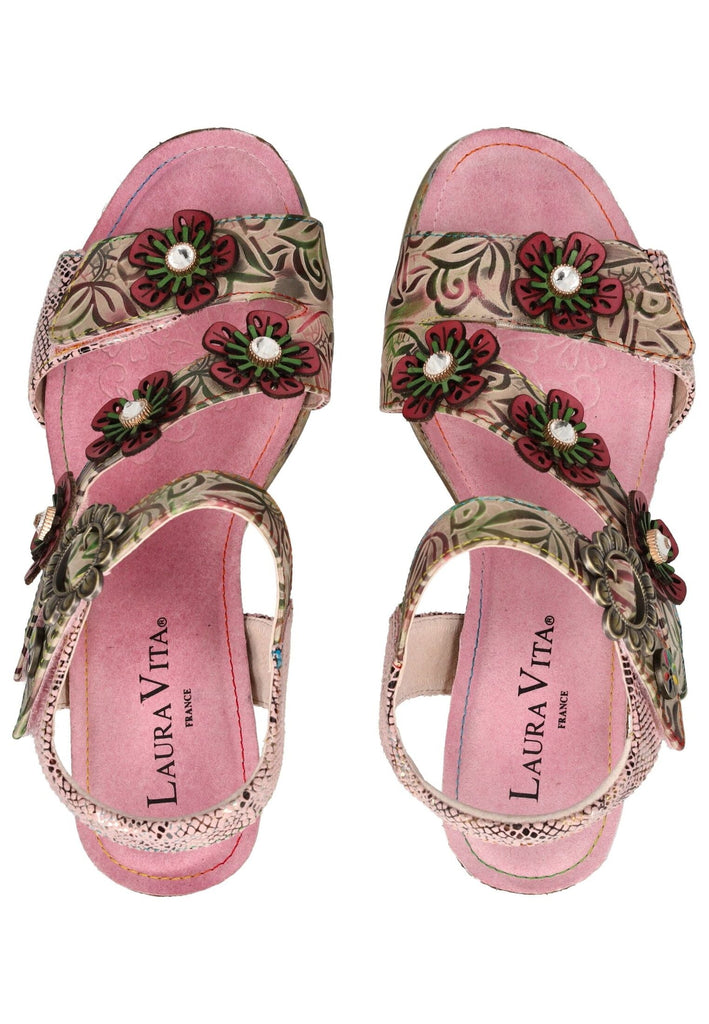 Laura Vita Sandalen Leder/Synthetik Rose