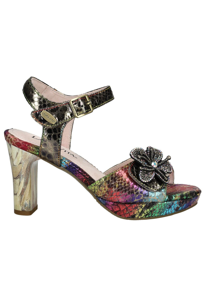 Laura Vita Sandalen Leder/Textil Bronze