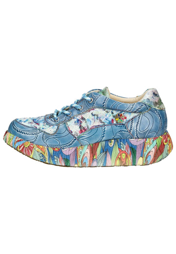 Sneaker Laura Vita Sneaker Leder/Textil Blau