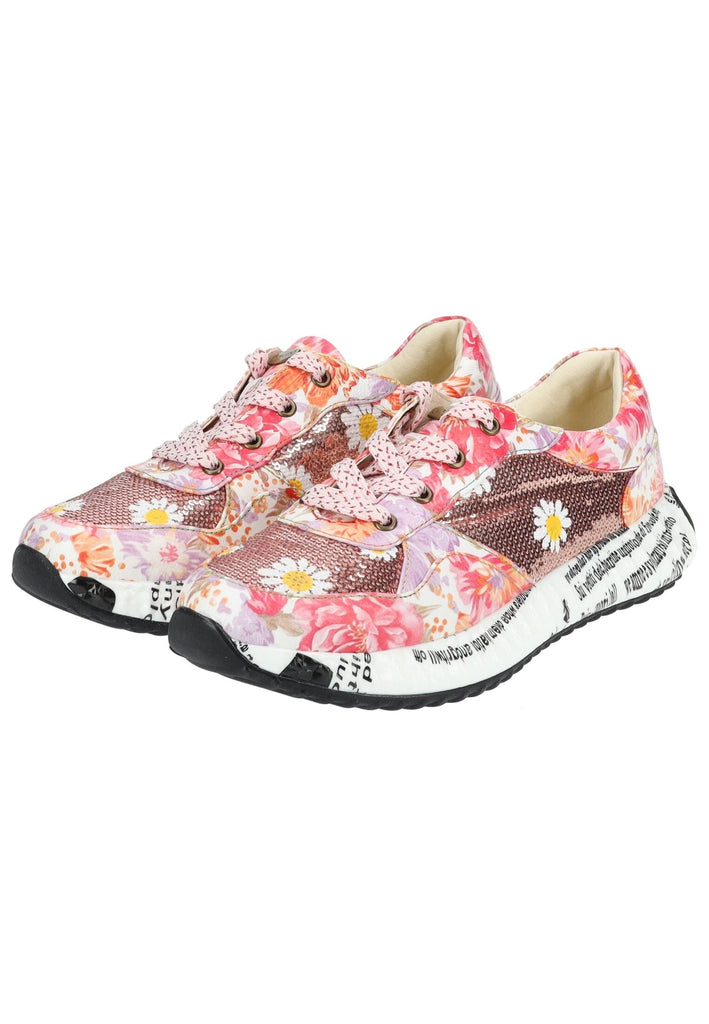 Laura Vita Sneaker Leder Erdbeere