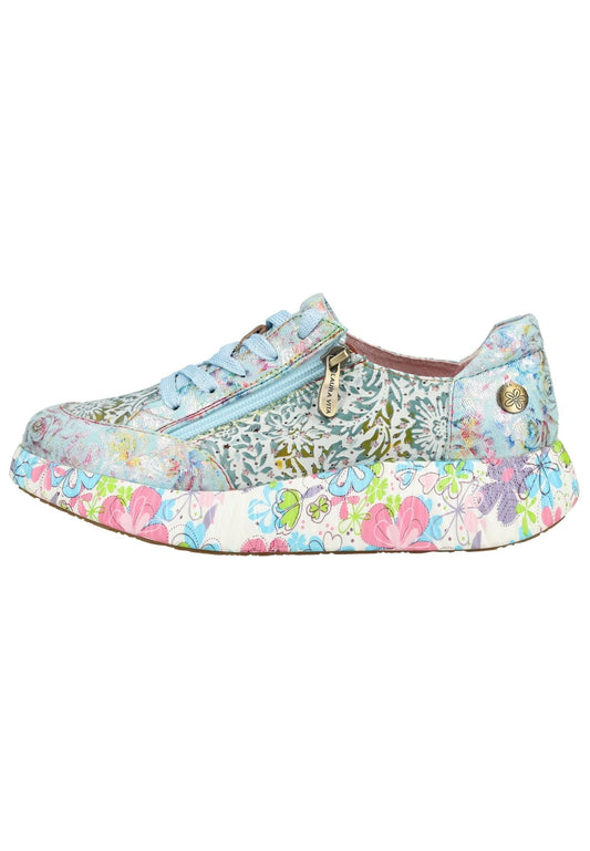 Laura Vita Sneaker Leder/Textil Blau