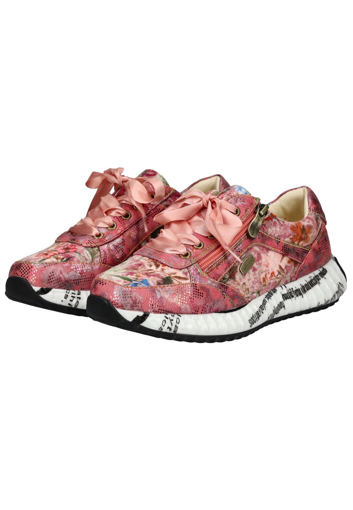 Laura Vita Sneaker Leder/Textil Erdbeere