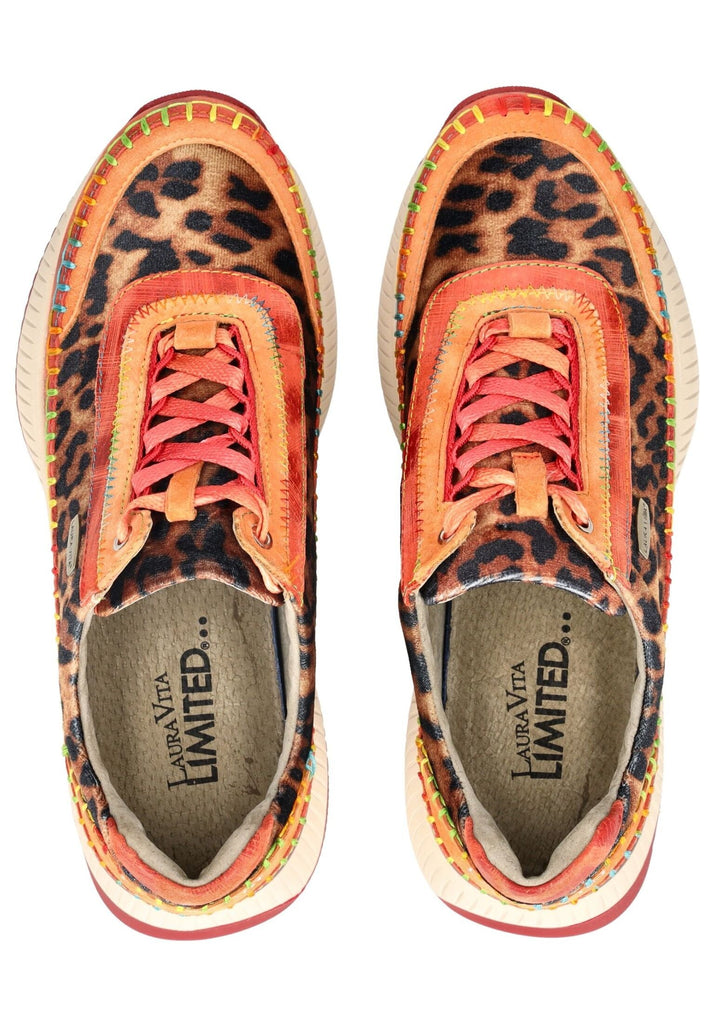 Laura Vita Sneaker Leder/Textil Orange