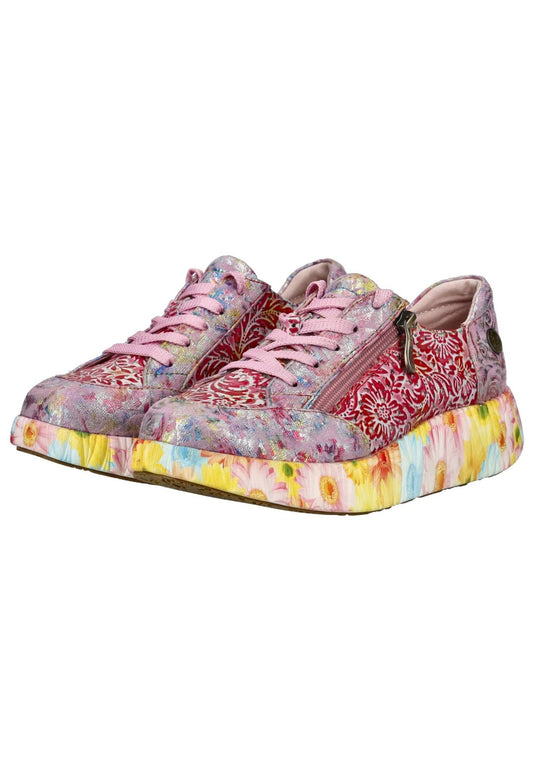 Laura Vita Sneaker Leder/Textil Pink