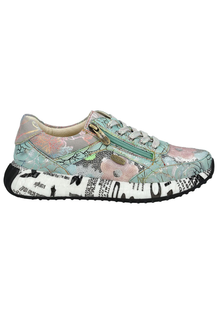 Laura Vita Sneaker Leder/Textil Pistachio