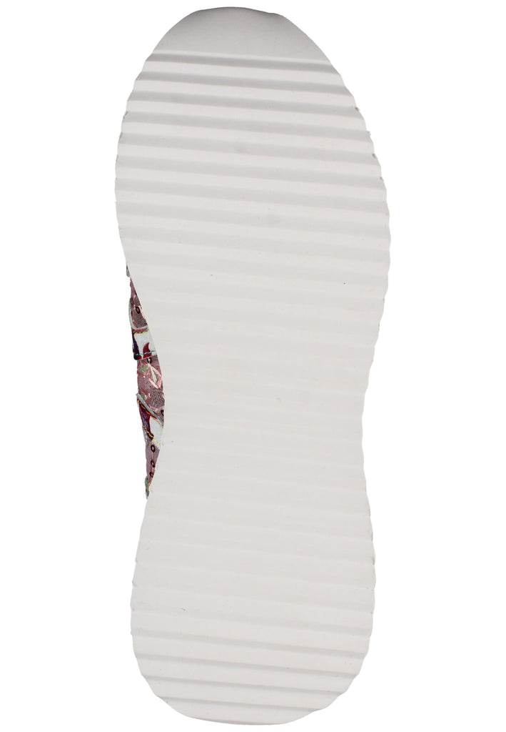 Laura Vita Sneaker Leder/Textil Weiß/Pink