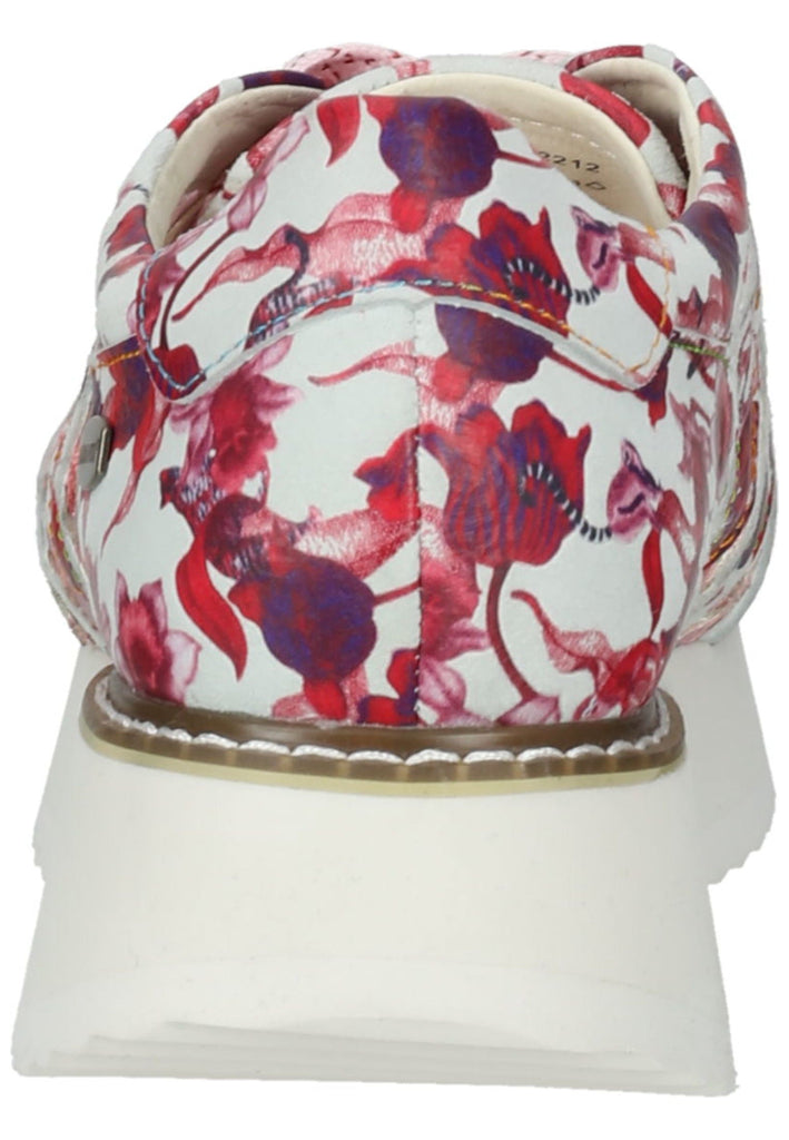 Laura Vita Sneaker Leder/Textil Weiß/Pink