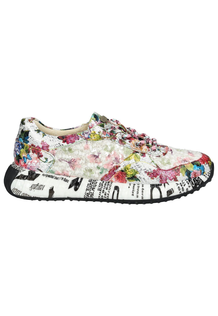 Laura Vita Sneaker Textil Weiß/Rosa