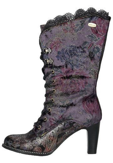 Stiefel Laura Vita Stiefel Leder/Textil Violet