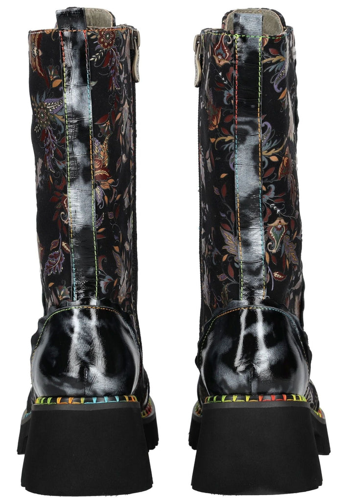 Laura Vita Stiefel Leder Schwarz