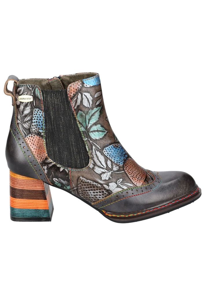 Laura Vita Stiefelette Leder Blau