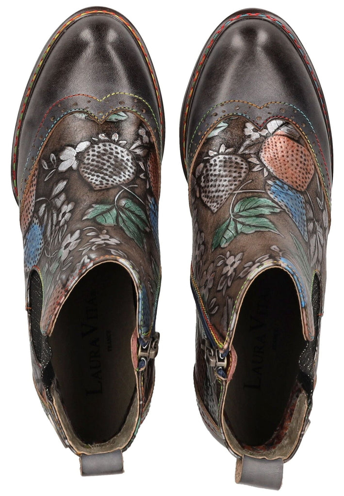 Laura Vita Stiefelette Leder Blau