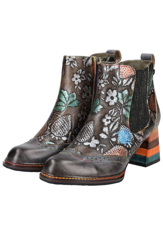 Laura Vita Stiefelette Leder Blau