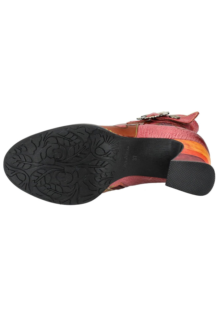 Laura Vita Stiefelette Leder Camel