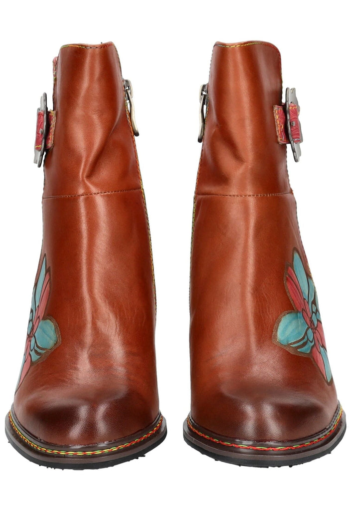 Laura Vita Stiefelette Leder Camel