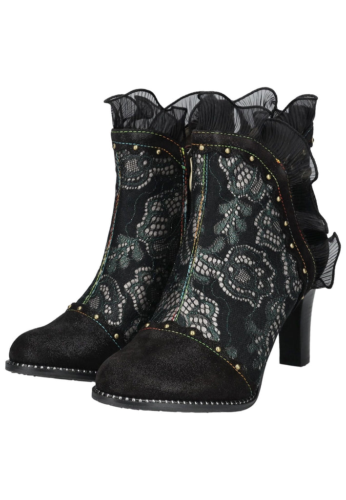 Laura Vita Stiefelette Leder Khaki