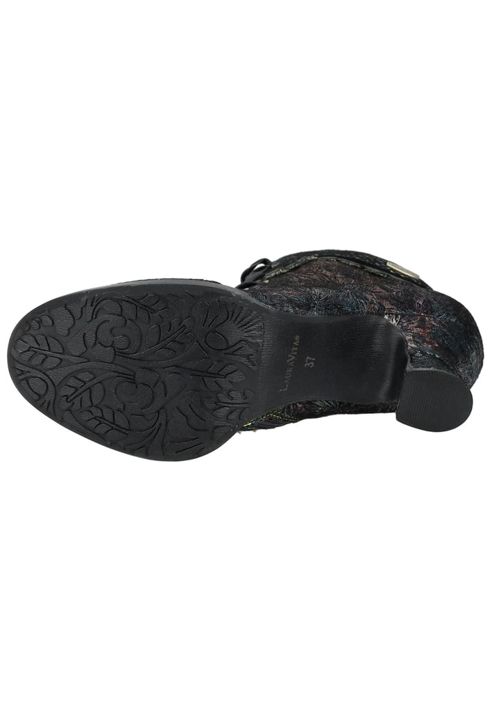 Laura Vita Stiefelette Leder Schwarz