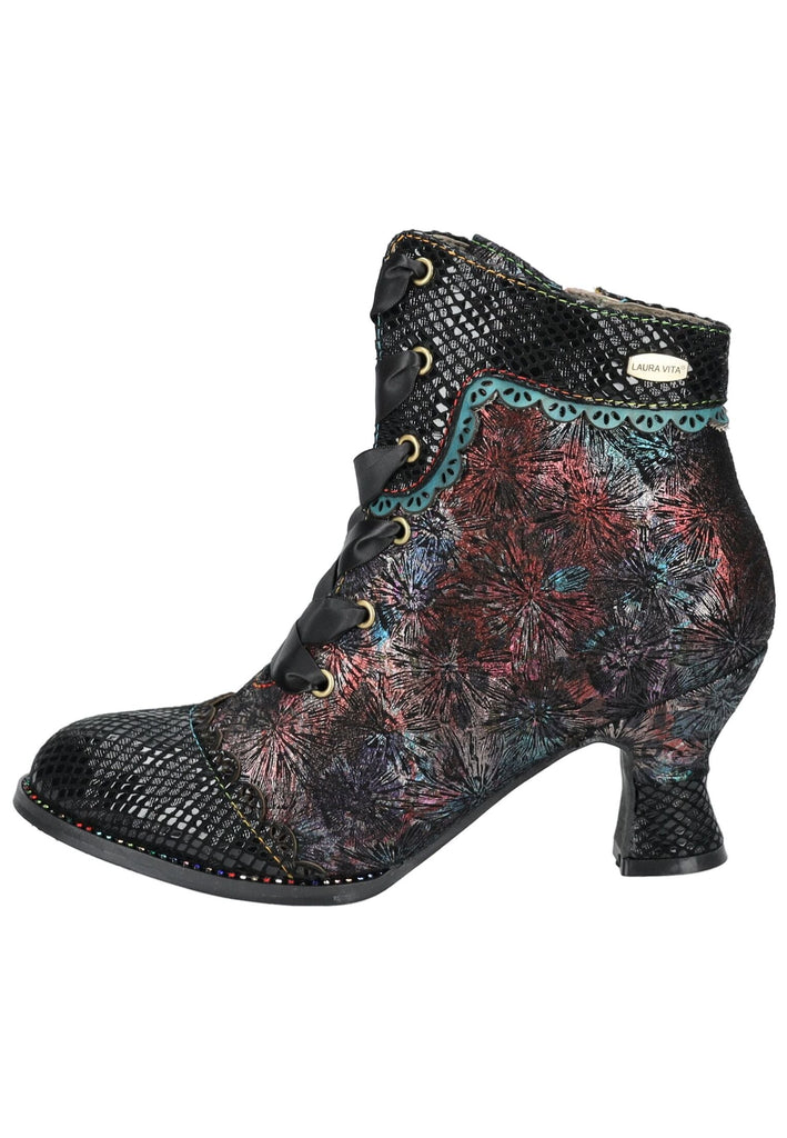 Laura Vita Stiefelette Leder Schwarz