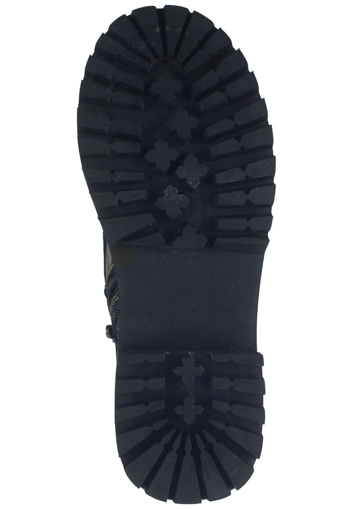 Laura Vita Stiefelette Leder Schwarz