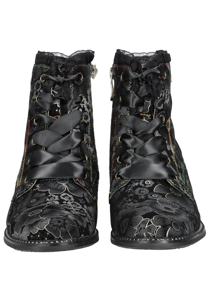 Laura Vita Stiefelette Leder Silber