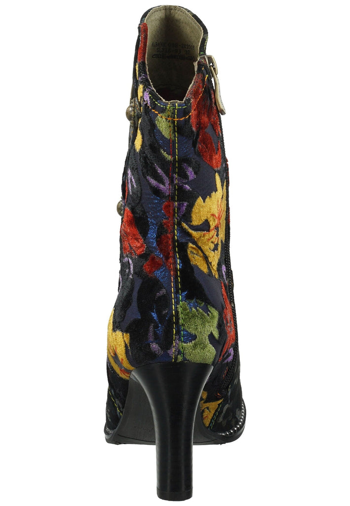 Laura Vita Stiefelette Leder/Textil Blau/Multi Warmfutter