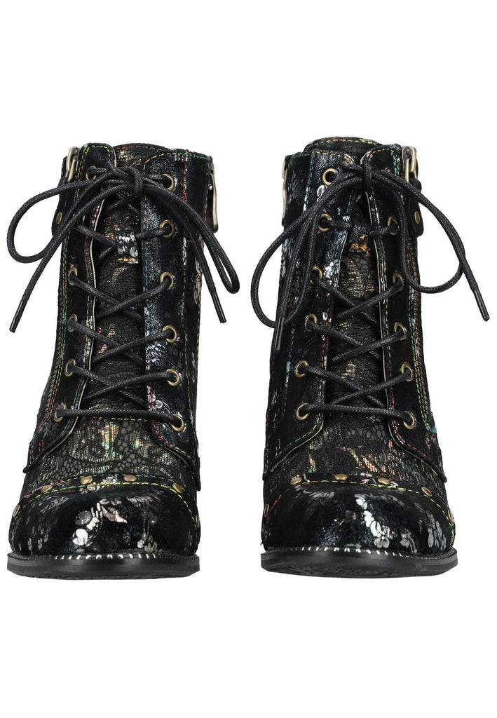 Laura Vita Stiefelette Leder/Textil Bronze