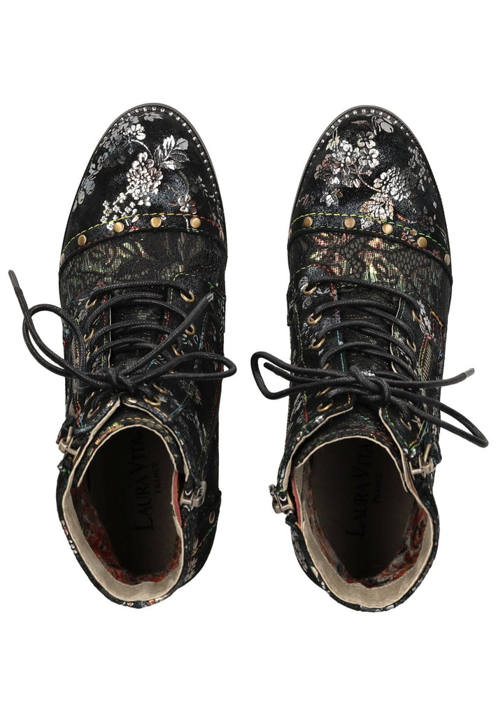 Laura Vita Stiefelette Leder/Textil Bronze