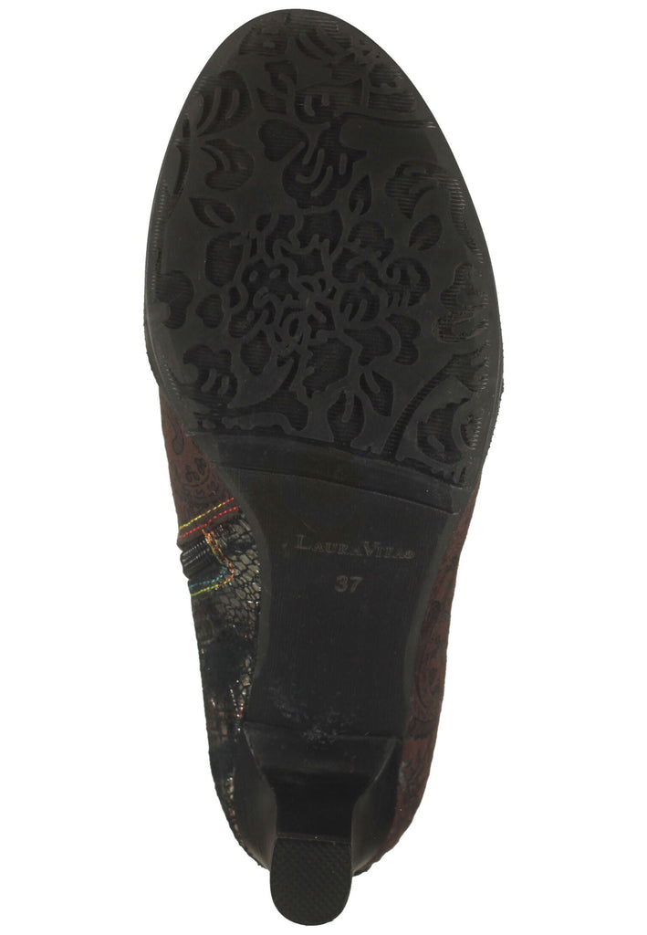 Laura Vita Stiefelette Leder/Textil Bronze