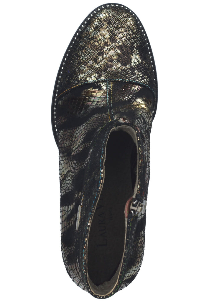 Laura Vita Stiefelette Leder/Textil Bronze