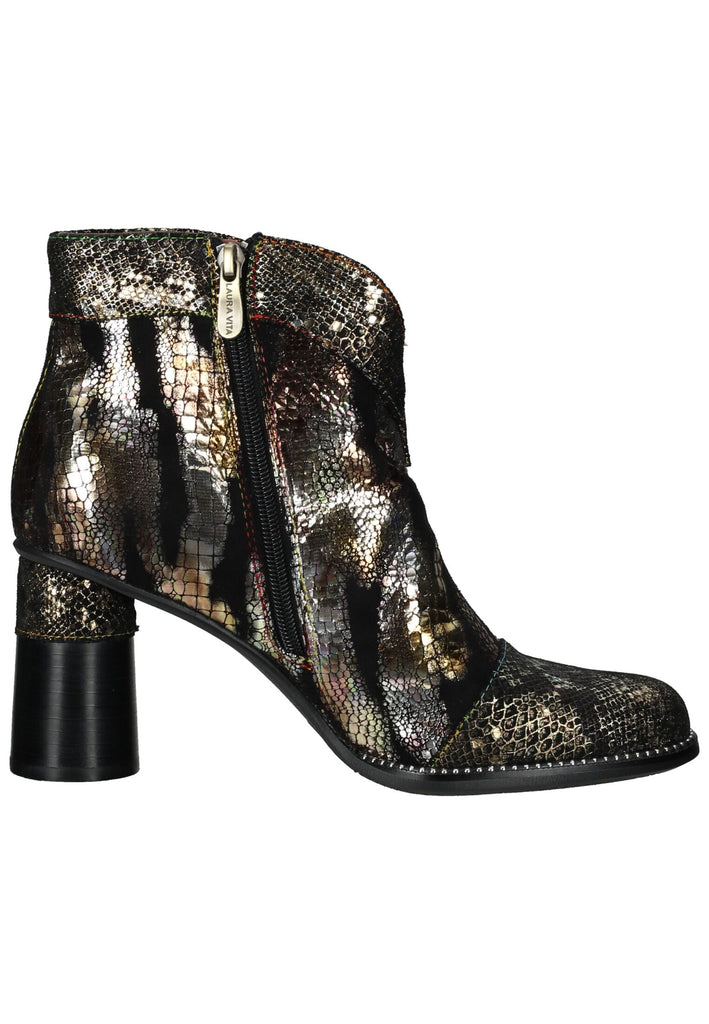 Laura Vita Stiefelette Leder/Textil Bronze