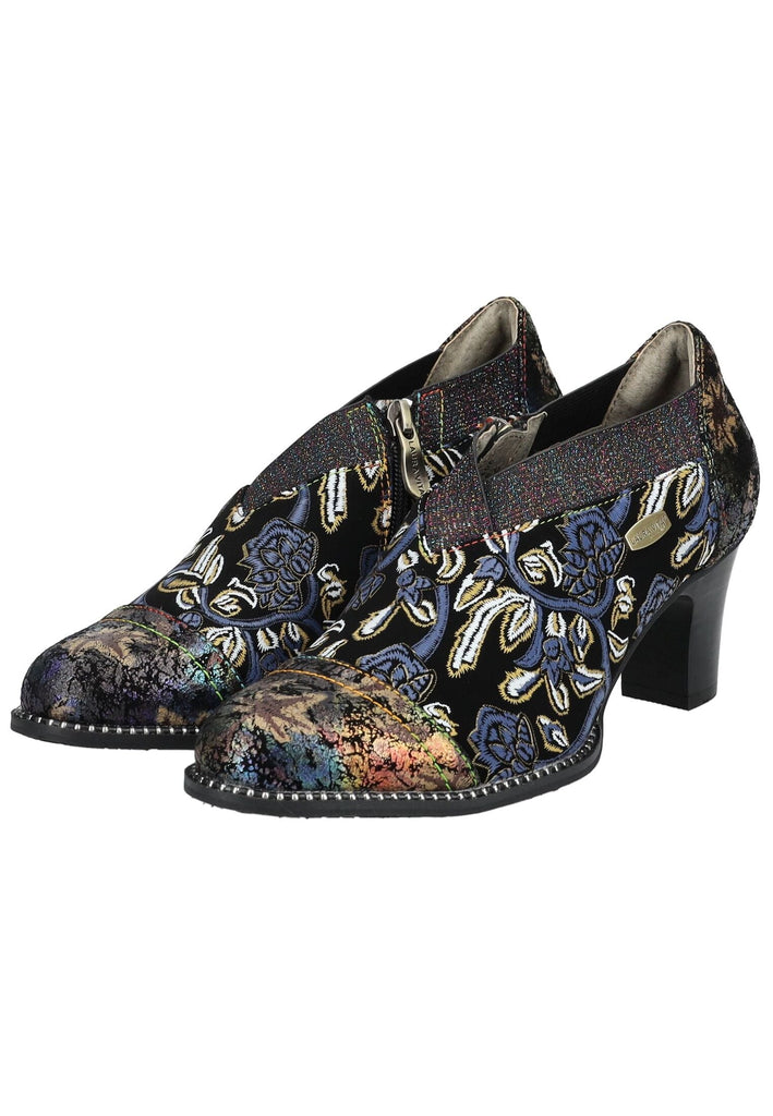 Laura Vita Stiefelette Leder/Textil Cafe