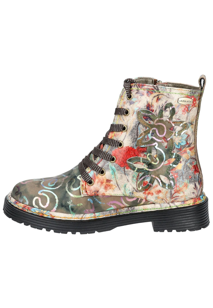 Laura Vita Stiefelette Leder/Textil Grau
