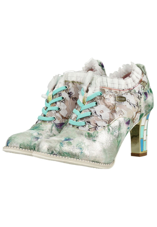 Laura Vita Stiefelette Textil Grau/Blau