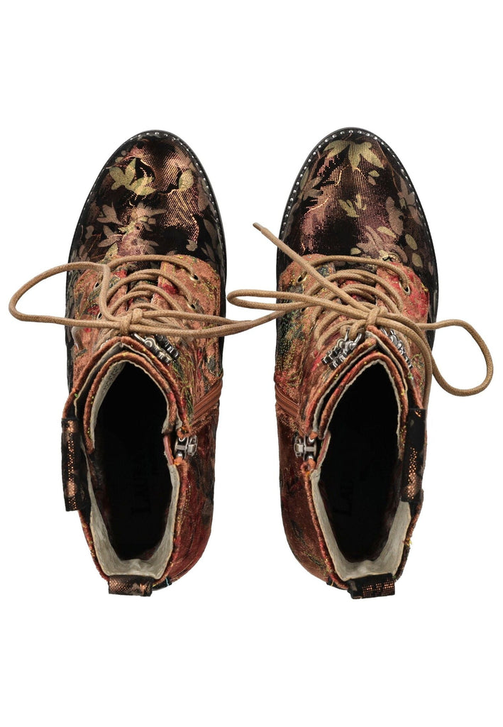 Laura Vita Stiefelette Veloursleder Bronze