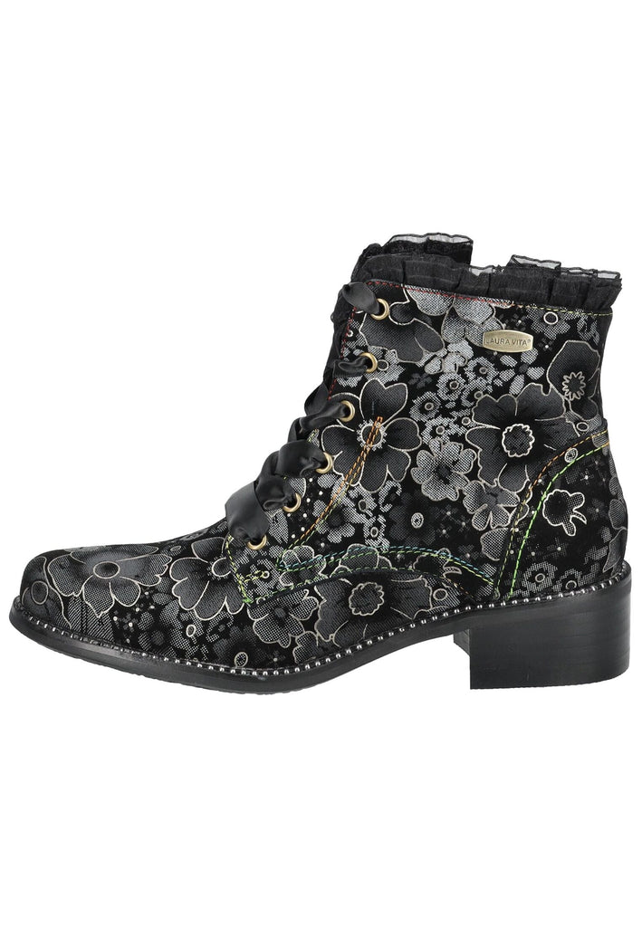 Stiefeletten Laura Vita Stiefelette Leder Silber