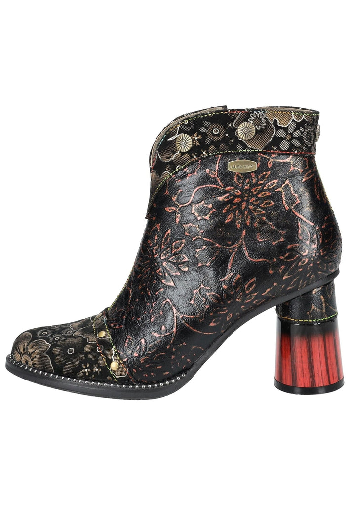 Stiefeletten Laura Vita Stiefelette Leder/Textil Cafe