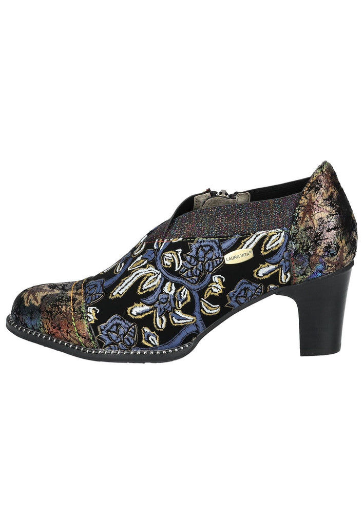 Stiefeletten Laura Vita Stiefelette Leder/Textil Cafe