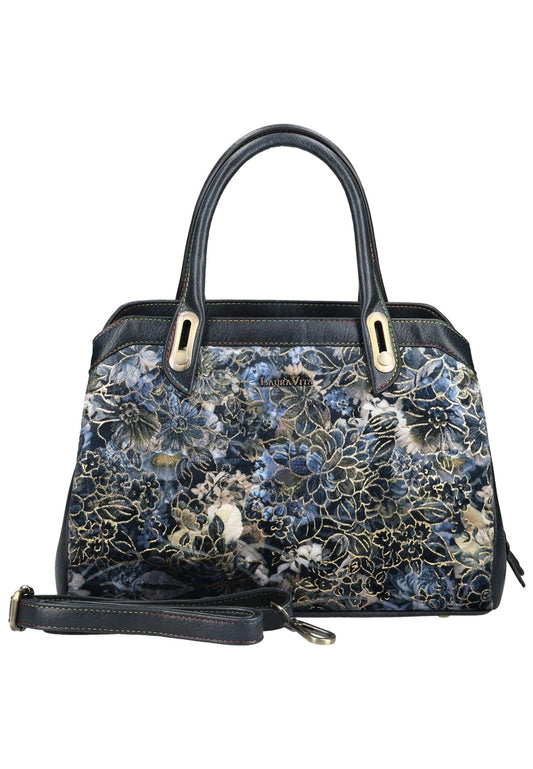 Laura Vita Taschen Lederimitat/Textil Blau