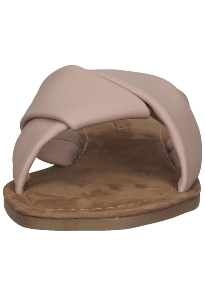 Lazamani Pantoletten Leder Peach