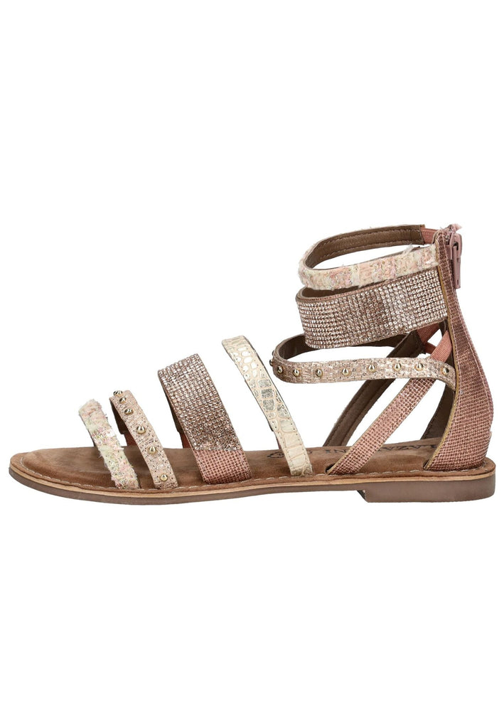 Sandalen Lazamani Sandalen Leder Rose