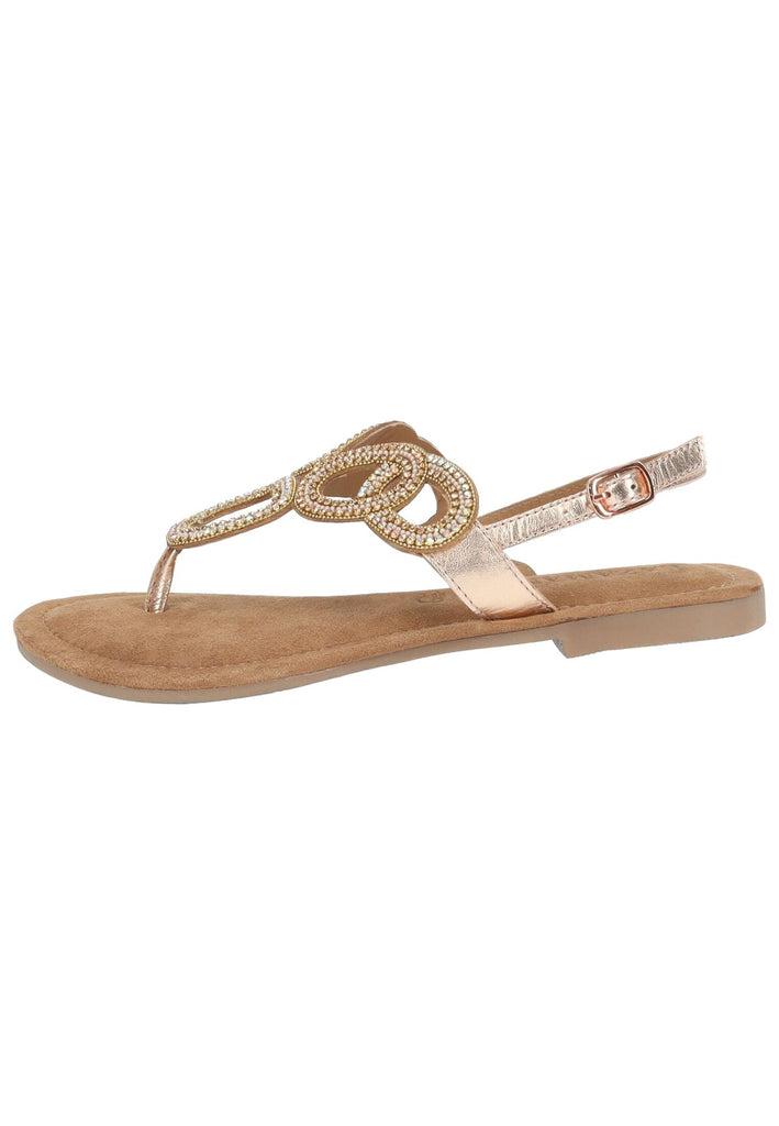 Sandalen Lazamani Sandalen Leder/Textil Peach