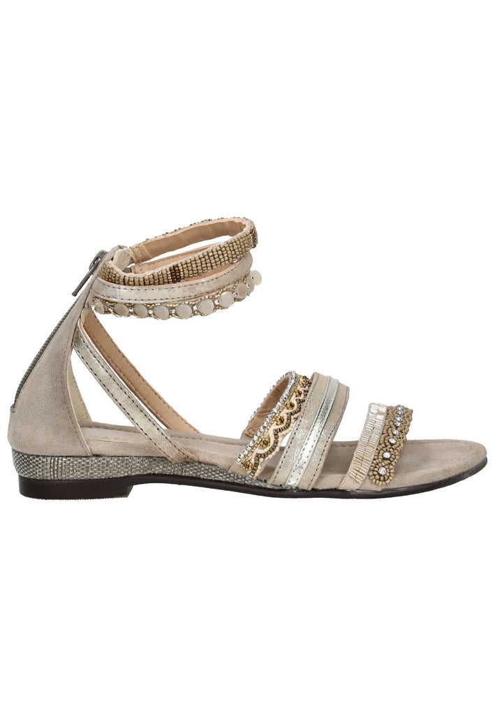 Lazamani Sandalen Leder Braun