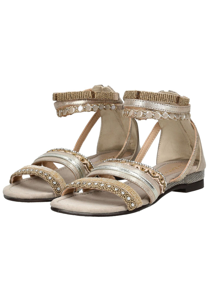 Lazamani Sandalen Leder Braun