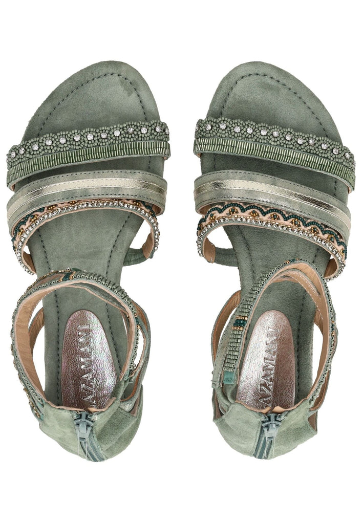Lazamani Sandalen Leder Sage