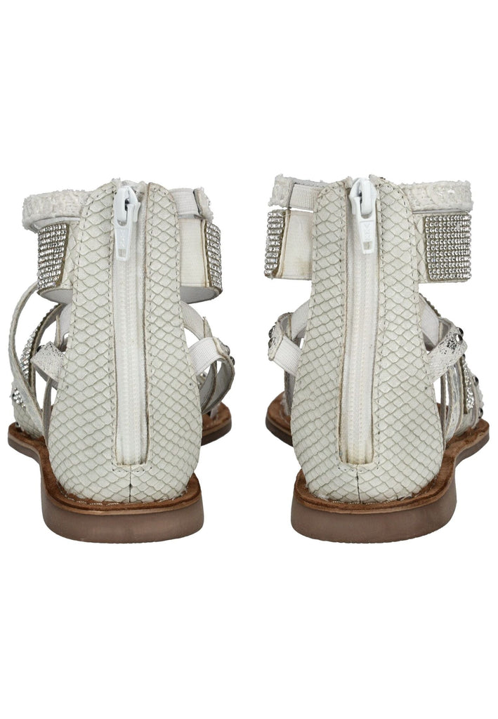 Lazamani Sandalen Leder Weiß