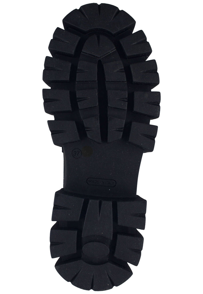 Lazamani Slipper Leder Schwarz