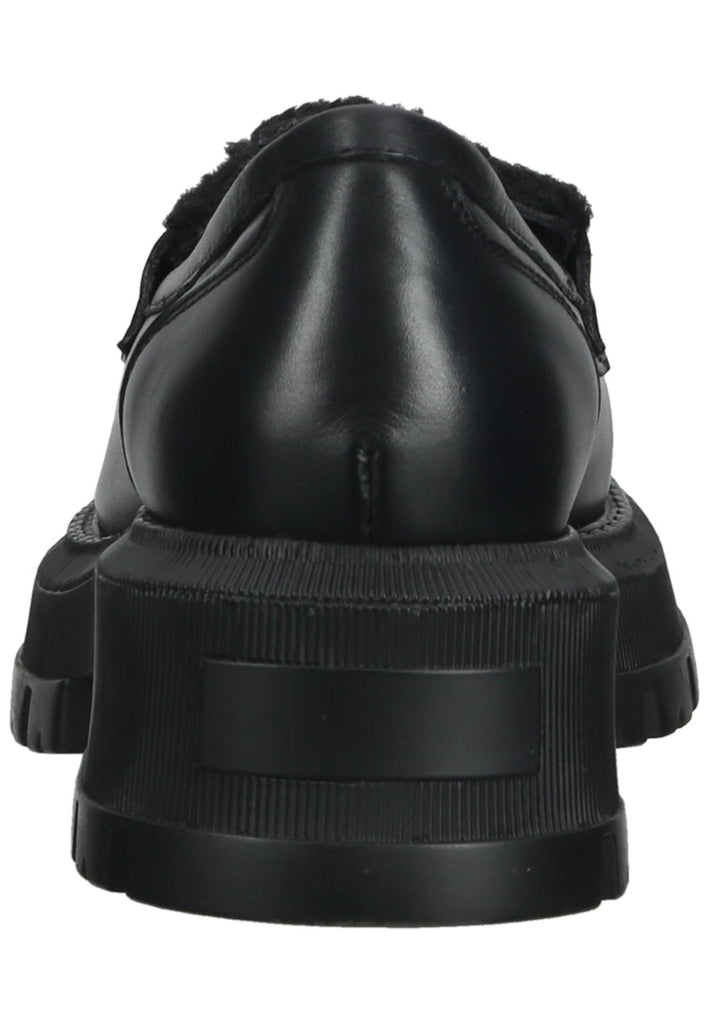 Lazamani Slipper Leder Schwarz