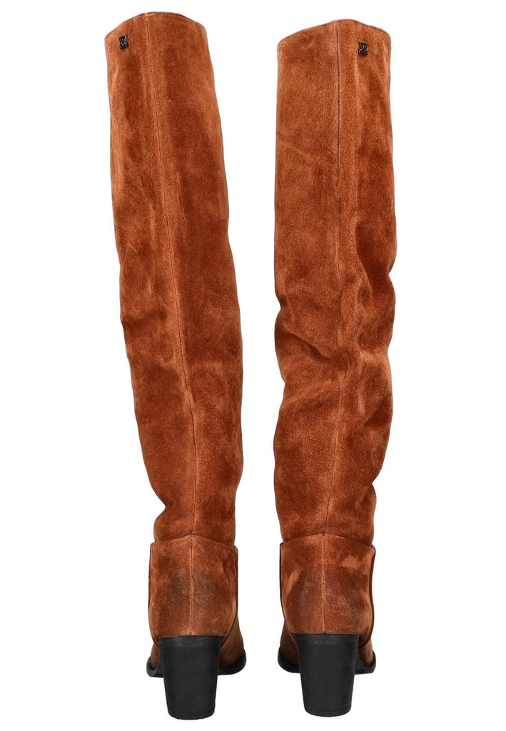 Lazamani Stiefel Leder Cognac