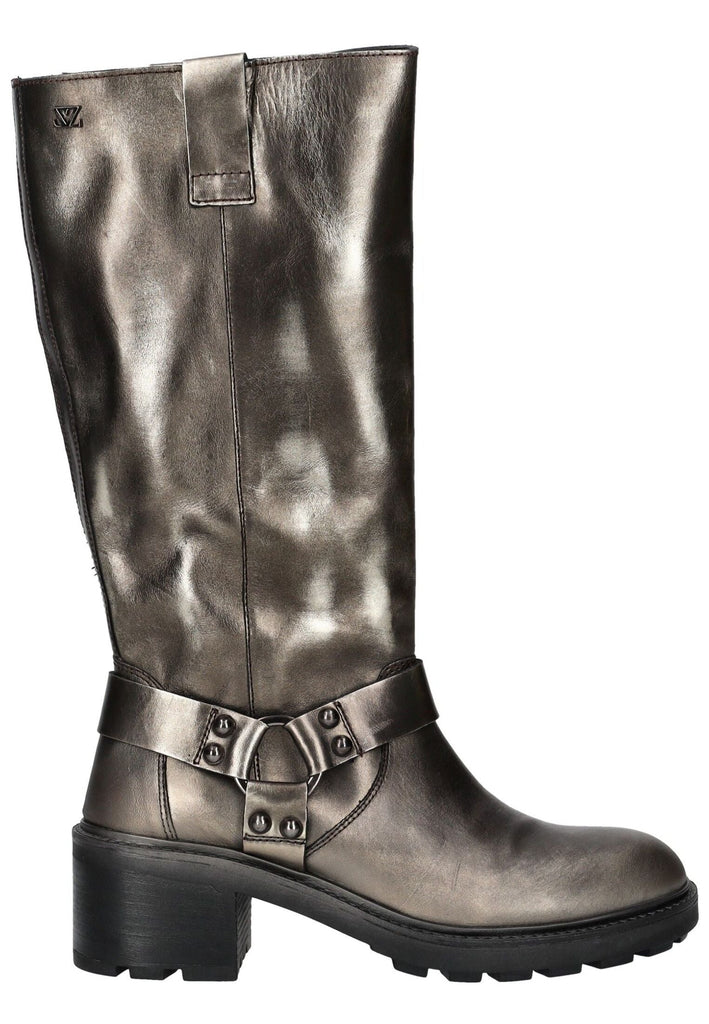Lazamani Stiefel Leder Pewter Warmfutter